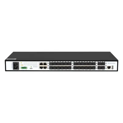 Коммутатор SNR SNR-S5210G-24FX-DC, L2+, 20×SFP, 4×Combo, 4×SFP+
