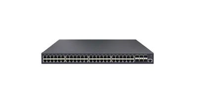 Коммутатор NIKOMAX GL-SW-G201-54TC, L2++, 48×1GbE, 6×10G SFP+, 1U