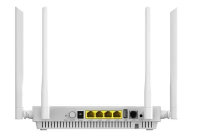 Абонентский терминал B-OptiX BO-ONU-GPON-4G-1P-DW6, XPON, 4×1GbE, 1×POTS, Wi-Fi 6