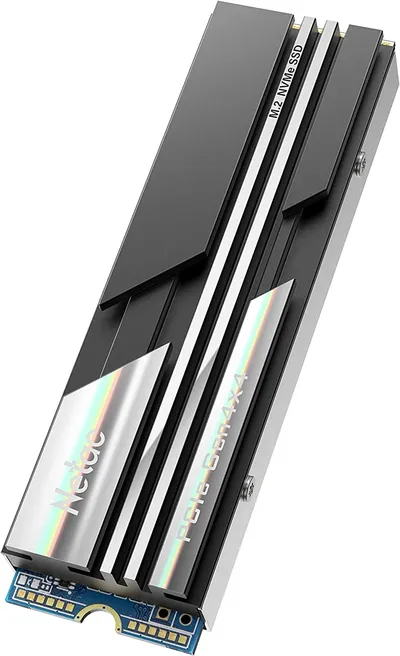 SSD Netac NT01NV5000-1T0-E4X, 1 ТБ, PCIe 4.0 x4 NVMe M.2, 5000/4400 МБ/с