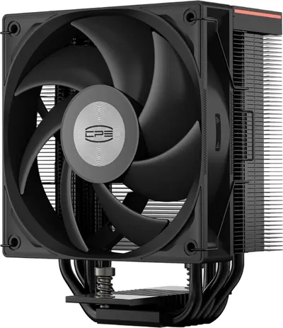 Кулер PCCOOLER RT500-BKNWYL-GL, башенный, 240 Вт, LCD, ARGB