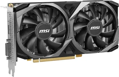 Видеокарта MSI PCI-E 4.0 RTX 3050 VENTUS 2X XS 8G OC NVIDIA GeForce RTX 3050 8Gb 128bit GDDR6 1807/14000 DVIx1 HDMIx1 DPx1 HDCP Ret [RTX 3050 VENTUS 2X XS 8G OC]