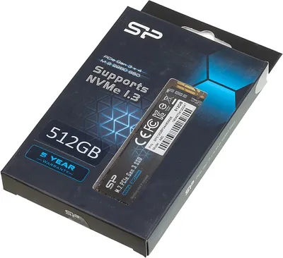 SSD Silicon Power SP512GBP34A60M28, M.2, 512ГБ