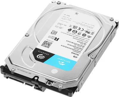 Жесткий диск Seagate Skyhawk HDD 3.5" SATA 4Tб, 5400 rpm, 256Mb buffer, 512e/4Kn, CMR, ST4000VX016, 1 year, (analog ST4000VX013)