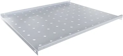 Полка стационарная NTSS NTSS-FSW-600, 1U, 19", 488×405 мм, 600 мм