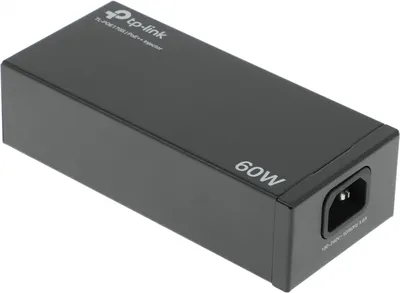 PoE-инжектор TP-Link POE170S, 2×1GbE, 802.3af/at/bt, 60 Вт