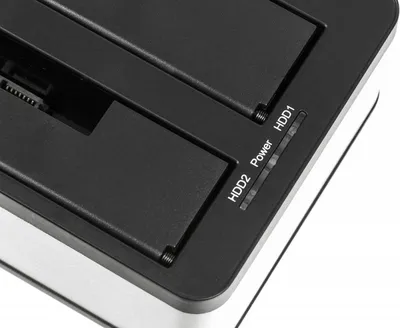 Док-станция AgeStar 3UBT8, 2×2.5"/3.5" HDD, clone, серебристый