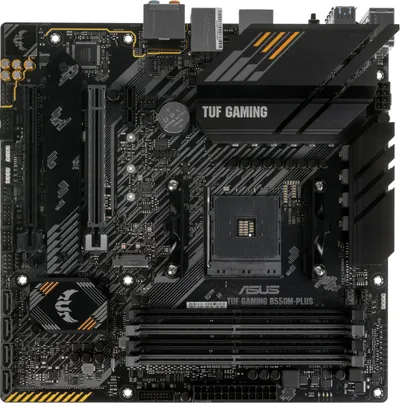 Материнская плата ASUS TUF GAMING B550M-PLUS, AM4, B550, 4xDDR4, mATX