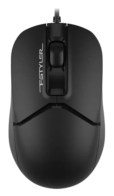 Комплект клавиатура+мышь A4Tech F1512 BLACK, проводной, USB