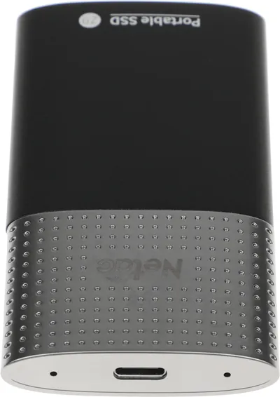 Внешний SSD Netac NT01Z9-128G-32BK, 128GB, USB 3.2 Gen 2 Type-C, 510/440 МБ/с