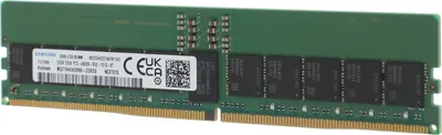 Серверная память Samsung M321R4GA3BB6-CQK, 32GB, DDR5-4800, R-DIMM ECC Registered