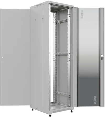 Шкаф NTSS NTSS-R32U6060GS, напольный, 32U, 600×600мм, серый