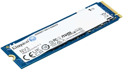 SSD Kingston SNV3S/1000G, 1000ГБ, M.2 NVMe PCIe 4.0, 6000/4000МБ/с