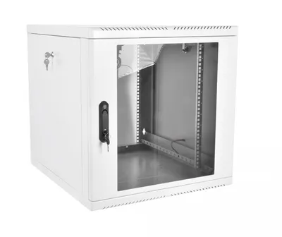 Шкаф телекоммуникационный ЦМО ШРН-М-9.500, настенный, 9U, 19", серый