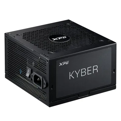 XPG KYBER 650 (ATX 2.52, 650W, PWM 120mm fan, Active PFC, DC to DC, Full-Bridge & LLC converter,  80+ GOLD) RET