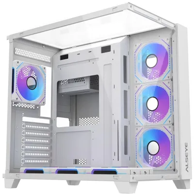 Miditower ALSEYE Vision Ultra W <AS.07.0235>  ATX без БП