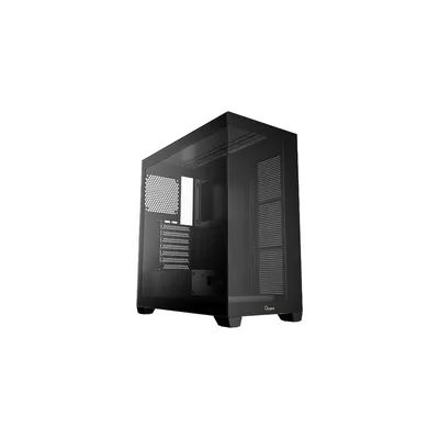 Корпус ПК Ocypus Gamma-C72-BKD400XX-GL, Midi Tower, ATX, чёрный