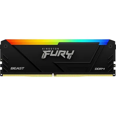 Память Kingston KF432C16BB2A/8WP, DDR4, 8ГБ, 3200МГц, RGB
