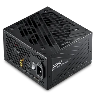 XPG CORE REACTOR II VE 750 (ATX 3.1, 750W,  Full Modular,  PWM 120mm FDB fan, Active PFC, DC to DC, Half-Bridge & LLC converter, 80+ GOLD) RET
