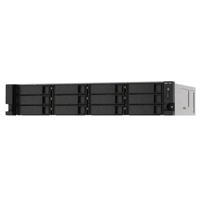 СХД QNAP TS-1273AU-RP-8G, 12 отсеков, 2×2.5GbE, 8GB RAM, 2U