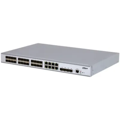 Коммутатор Dahua DH-SG5036FX, 24×1 Гбит/с SFP + 8×1 Гбит/с RJ45 + 4×10 Гбит/с SFP+, управляемый