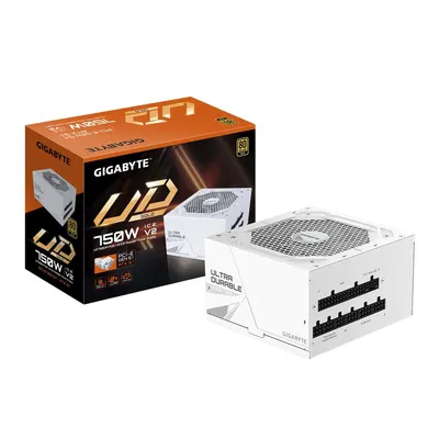 Блок питания Gigabyte GP-UD750GM PG5 ICE, UD750GM, 750 Вт, 80 Plus Gold, модульный