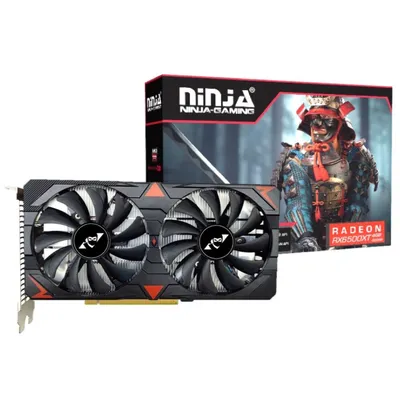 Видеокарта Ninja AF65XTF46F, AMD RX6500XT, 4ГБ GDDR6, 64bit, 3×DP, HDMI