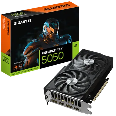 Видеокарта Gigabyte GV-N5050WF2OCV2-8GD, RTX 5050, 8GB GDDR6