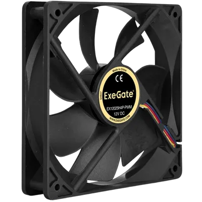 Вентилятор ExeGate EX283392RUS, 120×120×25 мм, PWM, 4pin