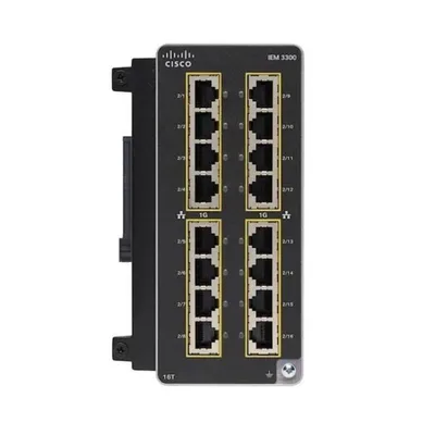 Модуль расширения Cisco IEM-3300-16T=, 16×GE Copper