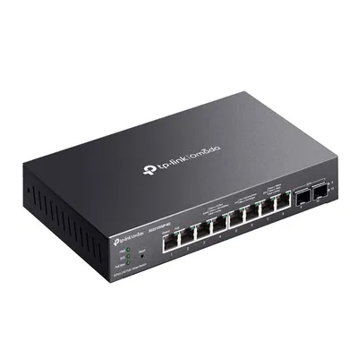 Коммутатор TP-Link SG2210XMP-M2, Smart, 8×2.5GbE PoE+, 2×10G SFP+, 160W PoE