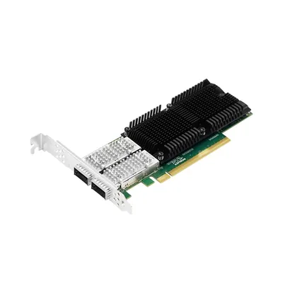 Сетевой адаптер LR-link LRES1046PF-2QSFP28, 100GbE, 2×QSFP28, PCI-E 4.0 x16