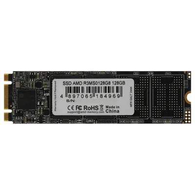 SSD AMD R3MS0128G8, 128ГБ, M.2 SATA 2280