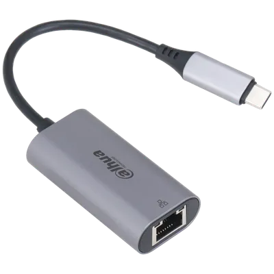 USB-хаб Dahua DH-TC31, USB 3.0 Type-C, 1×RJ45 1GbE