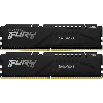Память Kingston KF568C34BBEK2-32, DDR5, 2×16GB, 6800MHz, CL34, Fury Beast