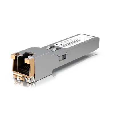 Трансивер Ubiquiti UACC-CM-RJ45-MG, SFP+ to RJ45 transceiver module that supports 10G connections up to 100 m