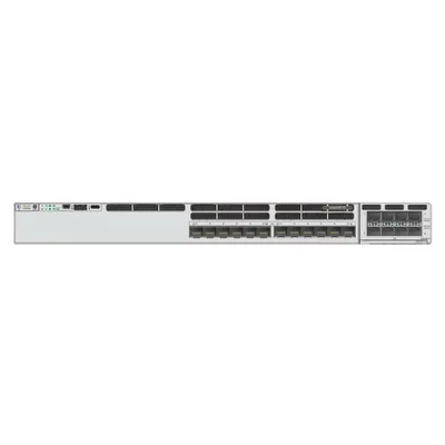 Коммутатор Cisco C9300X-12Y-A, 12×SFP28, 600 Гбит/с, L2