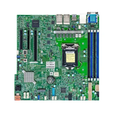 Материнская плата Supermicro MBD-X12STH-LN4F-B, LGA1200, 4×DDR4, 8×SATA