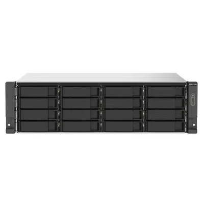 СХД QNAP TS-1673AU-RP-16G, 16 отсеков, 2x2.5GbE, 3U, 2 PSU