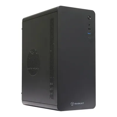 STANDART300185508 Компьютер Raskat STANDART 300 (Intel Core i3-12100, RAM 8GB, SSD  256GB, noOS, Black)