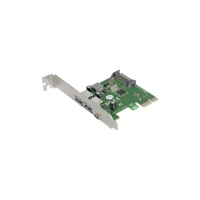 Контроллер ExeGate EX283719RUS (EXE-323), PCI-E 2.0, 2×USB 3.0 + 1×Type-C