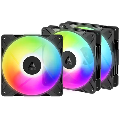Вентилятор ARCTIC ACFAN00327A, 140 мм, Reverse A-RGB, 3 шт