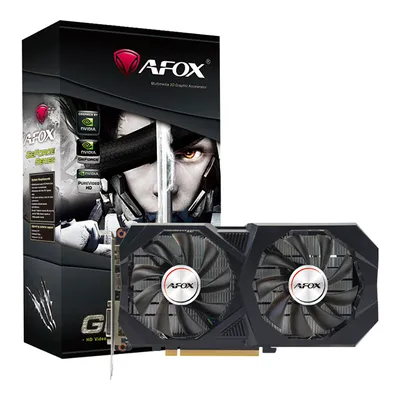 AF3050-8GD6H7-V2 Afox Видеокарта Afox RTX3050 GAMING 8GB GDDR6 128bit DVI DP  HDMI 2FAN RTL