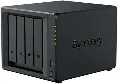 Система хранения данных Synology QC 2,0GhzCPU/2GB(6)/RAID0,1,10,5,6/upto 4HP HDD SATA(3.5', 2.5')/2xM.2/2xUSB3.2/1xGbE/1x2.5GbE/iSCSI/1xPS/1YW repl DS423+