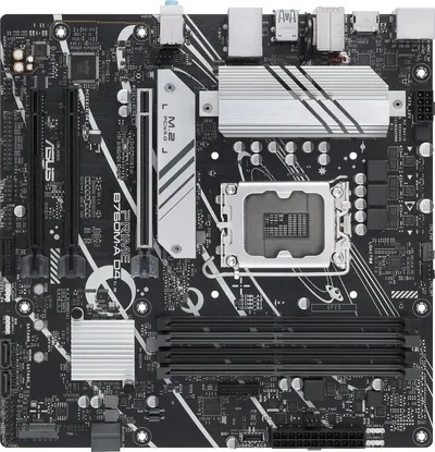Материнская плата ASUS PRIME B760M-A D4-CSM, LGA1700, B760, 4xDDR4, mATX