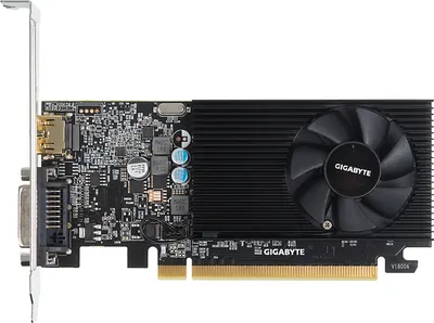 Видеокарта Gigabyte GV-N1030D4-2GL, GeForce GT 1030, 2GB DDR4, LP