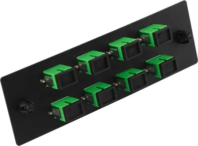 Адаптерная панель Lanmaster LAN-APM-8x2LC/OS2, 8×LC/OS2 дуплекс