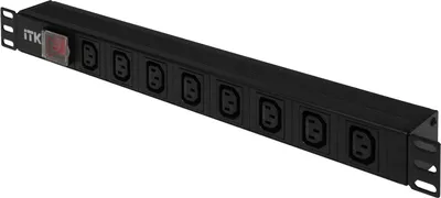 PDU ITK PH12-8C133, 8×C13, 1U, C14