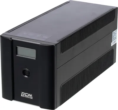 ИБП Powercom RPT-2000AP-LCD, Line-Interactive, 2000VA/1200W, 4xSchuko, LCD