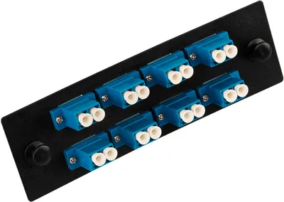 Панель Lanmaster LAN-APM-8xSC/APC, адаптерная, 8×SC/APC